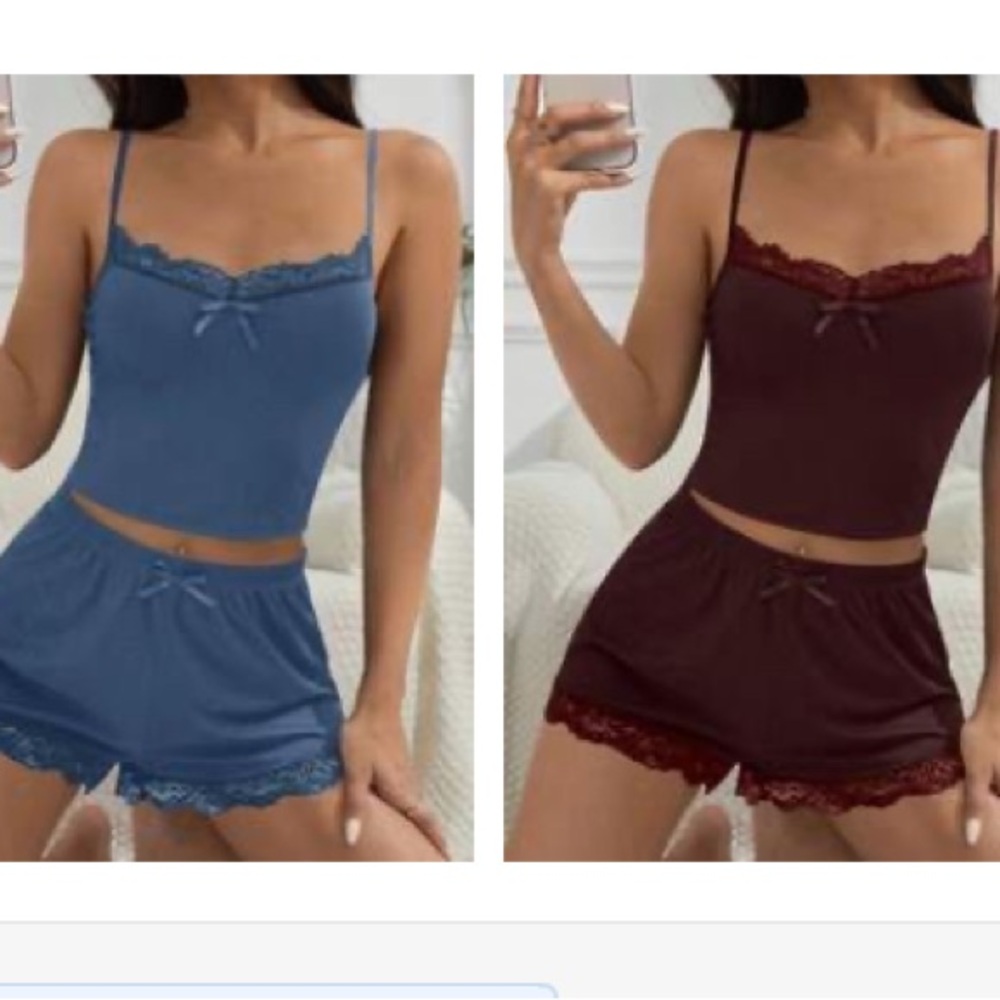 /2SETS/CAMI&SHORTS♦️♦️SLEEPWEAR SETS